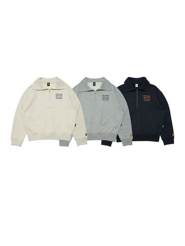 Studio Useless Quarter-zip Sweatshirt - W. standard - Modalova