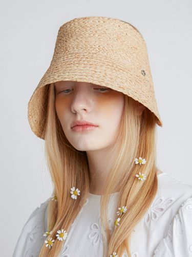 French Sun Visor - Beige - Brown Hat - Modalova