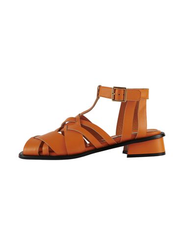 Basket Weave Ankle Strap Sandals - Reike Nen - Modalova