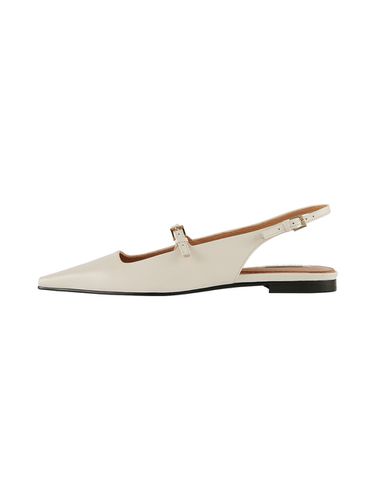 Pointed Buckle Flat Slingbacks - Reike Nen - Modalova