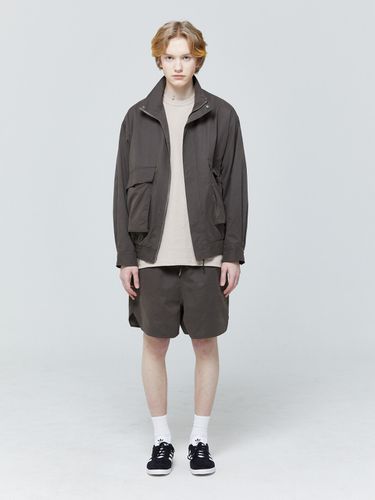 Utility Cotton Jacket Set-Up _ Grey - V2 - Modalova