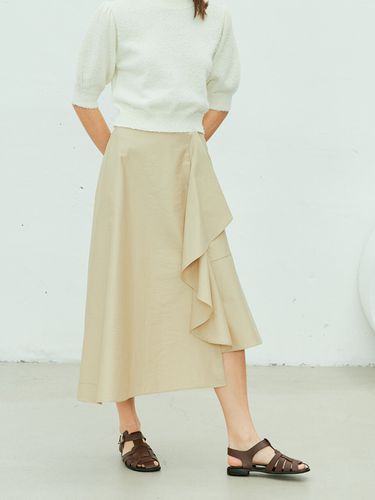 Flare Asymmetric Long Skirt - Near&Dear - Modalova