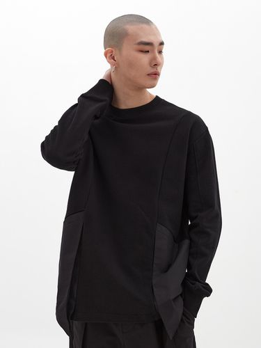 Pocket Detail Sweatshirt Black - DGNAK12 - Modalova