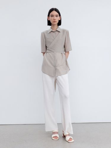 High Rise Pleated Pants - RE RHEE - Modalova