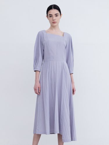 Square Neck Puff Sleeve Dress () - RE RHEE - Modalova