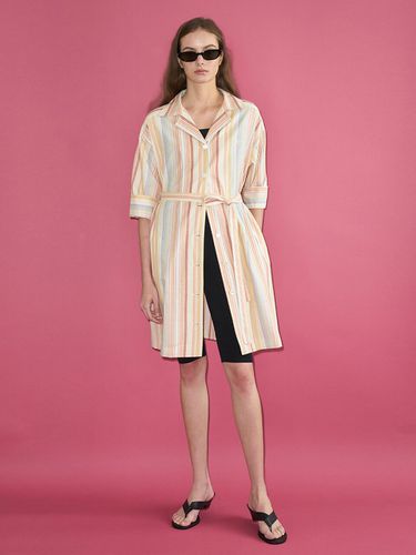 Lay Robe_Orange Stripe - grove - Modalova