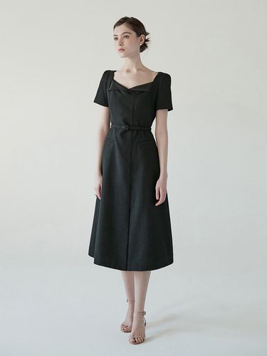 SERENA Satin Collar A-line Dress () - BAU by Bride And You - Modalova