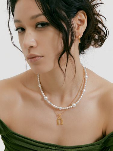 Bubble Pearl Necklace - August Harmony - Modalova