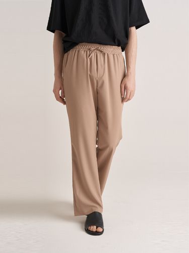 Stretchable Banding Pants Beige - inexcis - Modalova