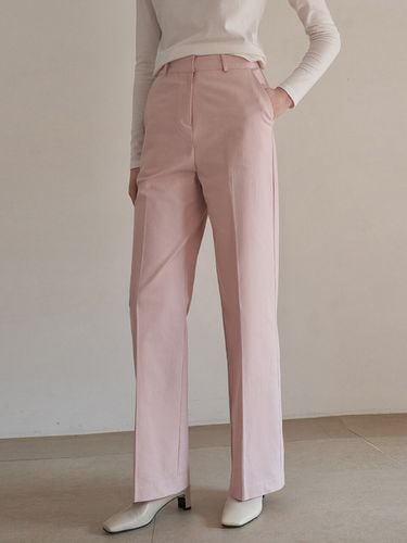 Standard Cotton Slacks (Soft Pink) - ADAUL - Modalova