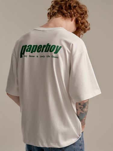 Insline Chain T-Shirt _ White - PaperBoy - Modalova