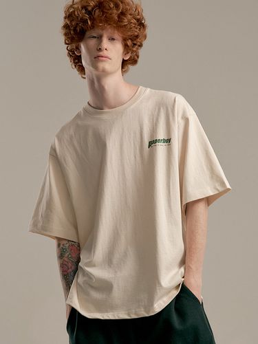 Insline Chain T-Shirt _ Cream - PaperBoy - Modalova