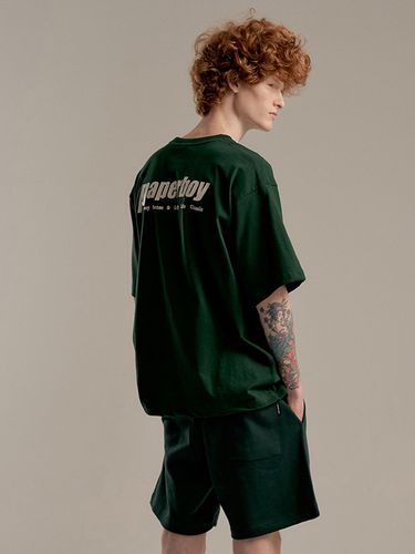 Insline Chain T-Shirt _ Green - PaperBoy - Modalova