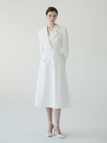 AVERY Jacket Layered A-line Dress - BAU by Bride And You - Modalova