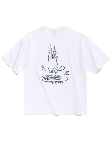 Non-Slip Embroidered T-Shirt White - CPGN - Modalova