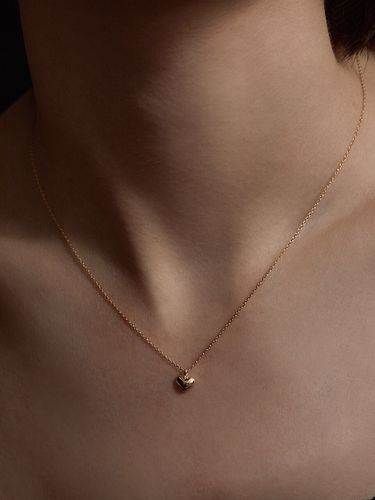 K Volume Heart Necklace - LUNNE - Modalova