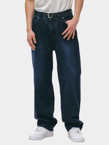 LEEDS TAPERED WIDE DENIM DEEP BLUE - add - Modalova