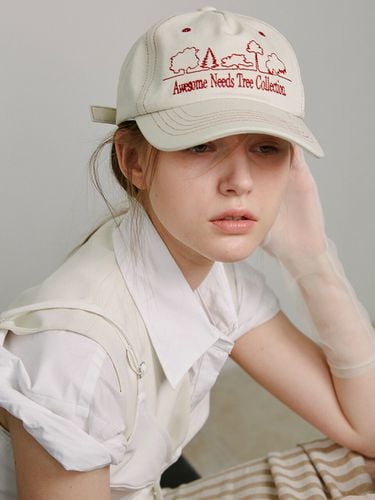 Tree Collection Cap - Cream - AWESOME NEEDS - Modalova