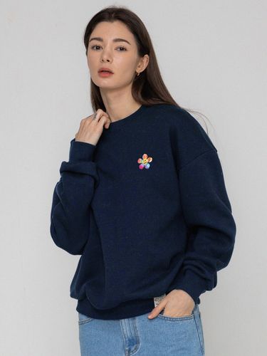 Tie-dye Flower Graphic Sweatshirt - GRAVER - Modalova