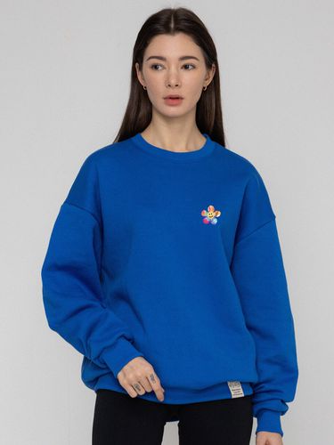 Tie-dye Flower Graphic Sweatshirt - GRAVER - Modalova