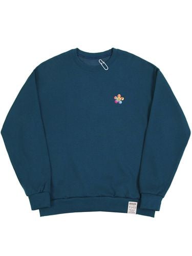 Tie-dye Flower Graphic Sweatshirt - GRAVER - Modalova