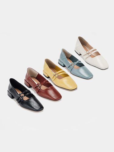 Two Strap Flat Shoes (5 Colors) - att. - Modalova