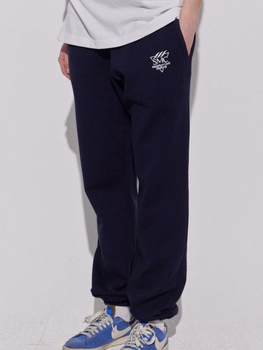 Torchlight-Print Sweatpants Navy - STAFFONLY - Modalova