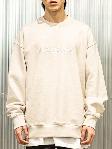 Premium Heavy C Logo Sweatshirt - MASSNOUN - Modalova