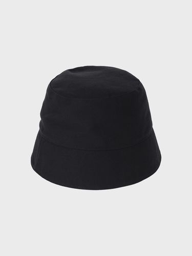 Cotton Deep Bucket Hat (Black) - LIEU HOMME - Modalova