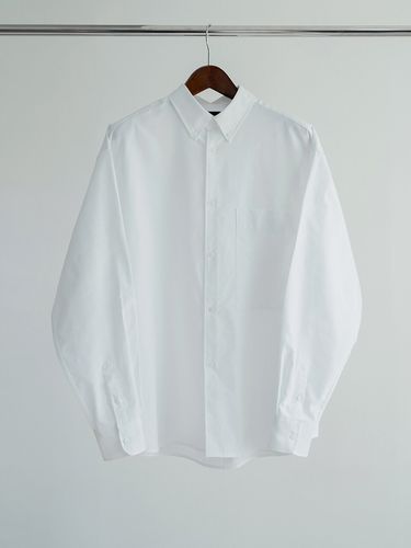 BIG POCKET OXFORD OVER SHIRTS WHITE - LIEU HOMME - Modalova