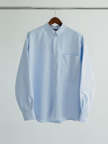 BIG POCKET OXFORD OVER SHIRTS BLUE - LIEU HOMME - Modalova