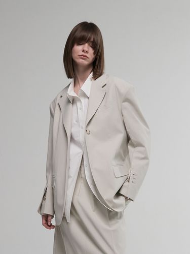 Single Jacket_Cloud Beige - AEER - Modalova