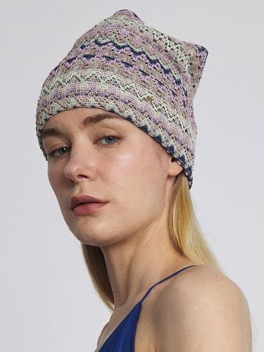 Square Net Beanie - Oriental () - UNDERCONTROL STUDIO - Modalova