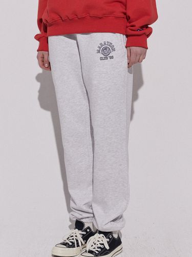 Club 98 Sweatpants Melange White - STAFFONLY - Modalova