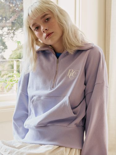 RCC Half Zip-up Sweatshirt_Lavender - ROCCI ROCCI - Modalova