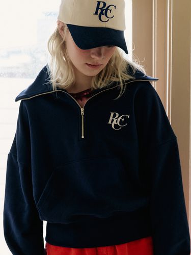 RCC Half Zip-up Sweatshirt_Navy - ROCCI ROCCI - Modalova