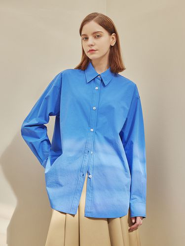 Alley Collar Basic Shirts_Blue - a.riff - Modalova