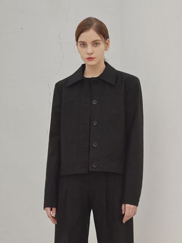 Medison Collar Jacket_Black - a.riff - Modalova