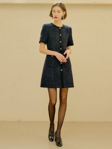 Amy Tweed Dress (2 Colors) - LOOKAST - Modalova