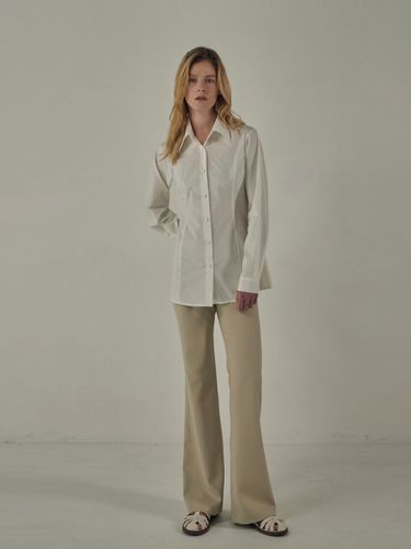 Wool Long Trouser_Beige - Faithful - Modalova