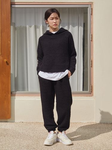 Lumpy Sweat Pants_Black - AMOUR - Modalova