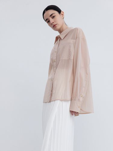 Sheer Long Sleeves Shirt - RE RHEE - Modalova