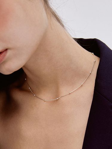 Line Ball Chain Necklace - TATIANA - Modalova