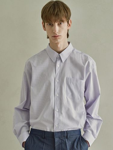 Type Stripe Shirt [Light Purple] - Trip LE Sens - Modalova