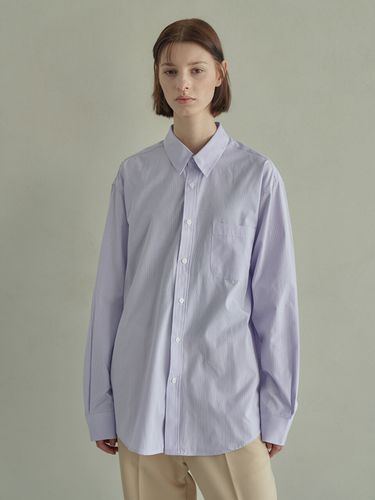 Type Stripe Shirt [Purple] - Trip LE Sens - Modalova