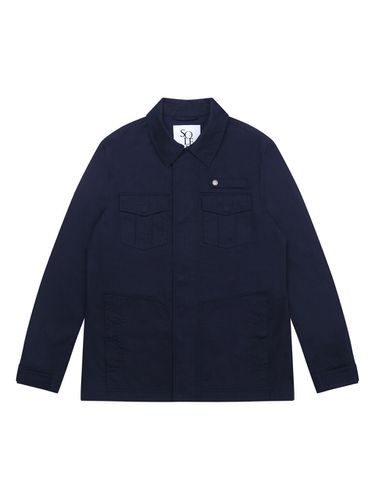 Workwear Military Jumper _ Navy - SOLEW - Modalova