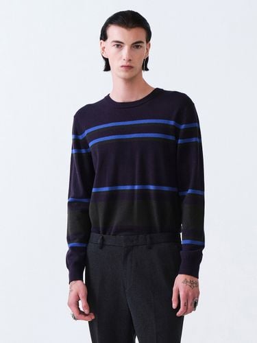 Basic Fit Striped Knit_Navy - STCO - Modalova