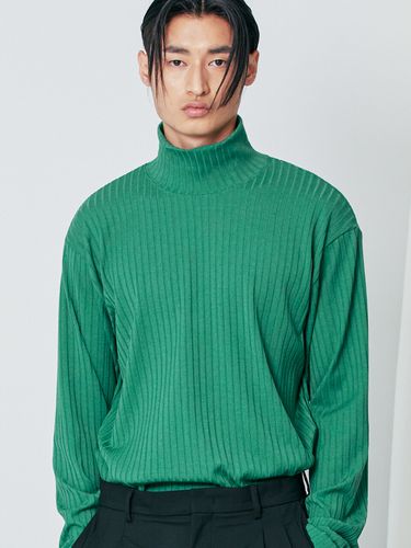 Harris Silky Turtleneck Long Sleeve T-Shirt_Green - S SY - Modalova