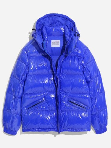 Hooded Down Jacket_Cobalt Blue - BIRTHDAYSUIT - Modalova