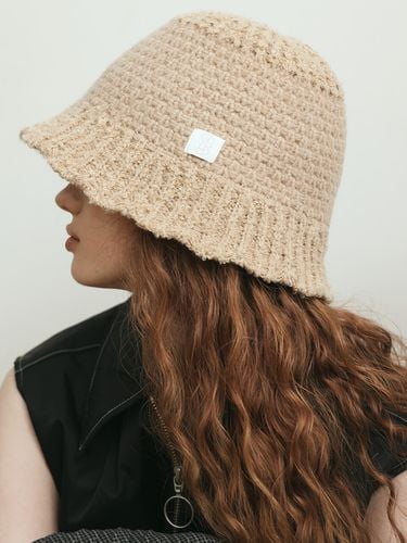 Loel knit crochet bucket hat_3color - Marchen - Modalova